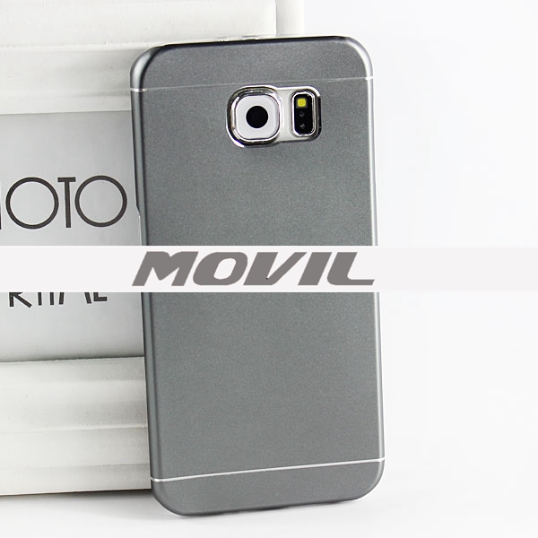 NP-2174 Marco de TPU con Metal nuevo cover para Samsung Galaxy S6-5